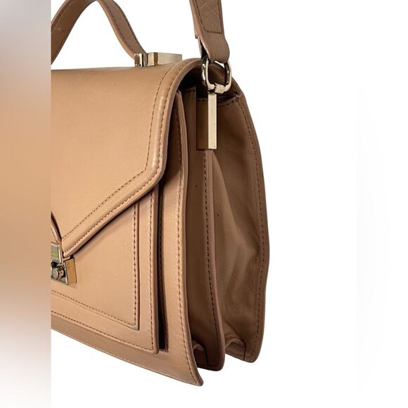 Loeffler Randall Rider Natural Leather Shoulder Bag - Picture 2 of 10